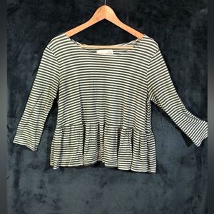 We The Free Medium Peplum Tee